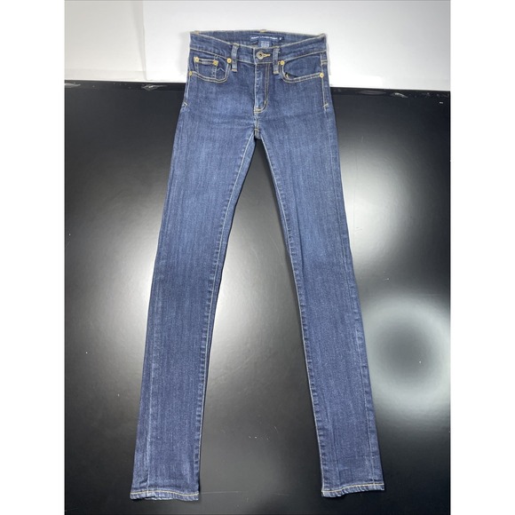 Ralph Lauren Sport Women's Stretch Jeans Size 27x31 Dark Wash Denim - Picture 3 of 8